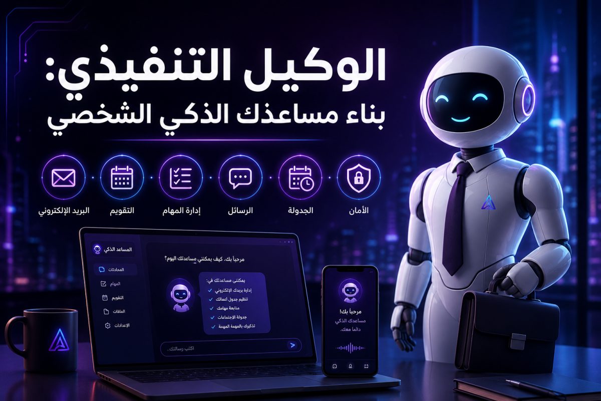 الوكيل التنفيذي: بناء مساعدك الذكي الشخصي بالذكاء الاصطناعي